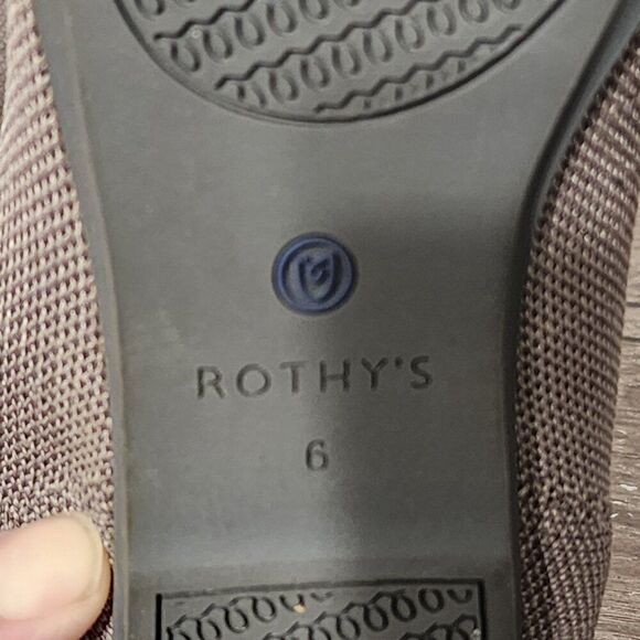Rothy's The Loafer Women's Flats Shoes Size 6 Brown - Picture 8 of 8